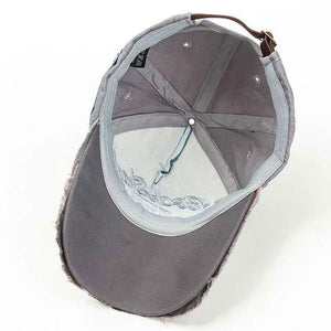 "1969 Rock Shank" Baseball Cap | Gray & Blue-Caps-SHED71-SHED71