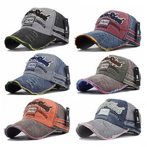 "1969 Rock Shank" Baseball Cap | Gray & Blue-Caps-SHED71-SHED71