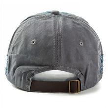 "1969 Rock Shank" Baseball Cap | Gray & Blue-Caps-SHED71-SHED71