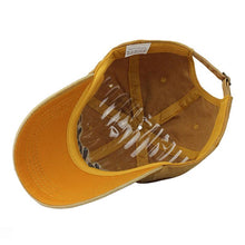 Athletic Washed Denim Baseball Cap | Red-Caps-SHED71-SHED71