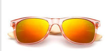 Awesome Designer Bamboo Sunglasses | 17 Colors available-Sunglasses-SHED71-Red Mercury-SHED71