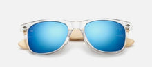 Awesome Designer Bamboo Sunglasses | 17 Colors available-Sunglasses-SHED71-Transparent Blue-SHED71