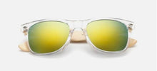 Awesome Designer Bamboo Sunglasses | 17 Colors available-Sunglasses-SHED71-Transparent Gold-SHED71