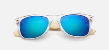 Awesome Designer Bamboo Sunglasses | 17 Colors available-Sunglasses-SHED71-Transparent Green-SHED71