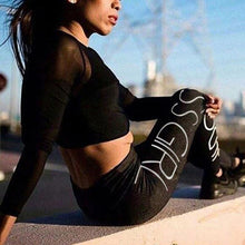 Boss Girl Fitness Leggings | Dark Gray-Leggings-SHED71-SHED71