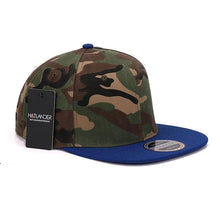 Camo Hip Hop Cap | Blue-Caps-SHED71-SHED71