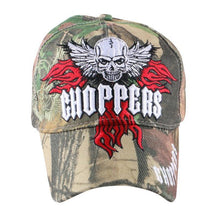 Camo Rebel Cap | Choppers-Caps-SHED71-SHED71