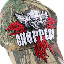 Camo Rebel Cap | Choppers-Caps-SHED71-SHED71