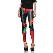 Casual Colorful Leggings | Abstract 2-Leggings-SHED71-L-SHED71