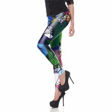 Casual Colorful Leggings | Abstract 3-Leggings-SHED71-SHED71