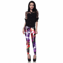 Casual Colorful Leggings | Abstract 4-Leggings-SHED71-SHED71