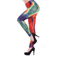 Casual Colorful Leggings | Abstract 7-Leggings-SHED71-SHED71