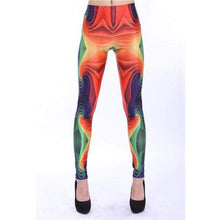Casual Colorful Leggings | Abstract 7-Leggings-SHED71-L-SHED71