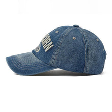 Denim Baseball Cap | Capricorn Black-Caps-SHED71-SHED71