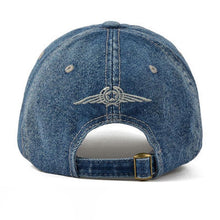 Denim Baseball Cap | Capricorn Blue-Caps-SHED71-SHED71