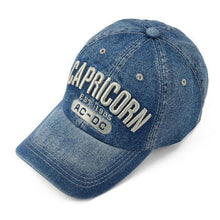 Denim Baseball Cap | Capricorn Blue-Caps-SHED71-SHED71