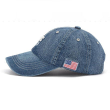 Denim Baseball Cap | NYC 1985 Black-Caps-SHED71-SHED71