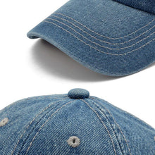 Denim Baseball Cap | NYC 1985 Black-Caps-SHED71-SHED71