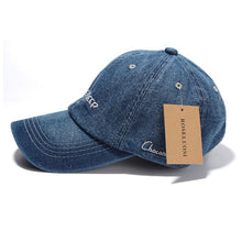 Denim Baseball Cap | "Time To Sleep" Blue-Caps-SHED71-SHED71