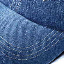 Denim Baseball Cap | "Time To Sleep" Blue-Caps-SHED71-SHED71