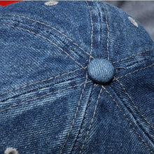 Denim Baseball Cap | "Time To Sleep" Blue-Caps-SHED71-SHED71