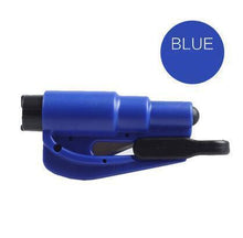 Emergency Window Breaker and Seat Belt Cutter-Gadget-SHED71-blue-SHED71