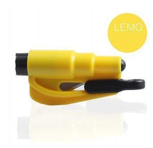 Emergency Window Breaker and Seat Belt Cutter-Gadget-SHED71-yellow-SHED71