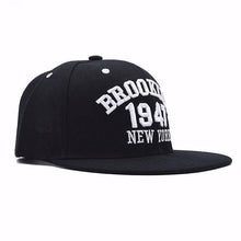 Fashion 1947 Brooklyn Hip Hop Cap | Black Black-Caps-SHED71-SHED71