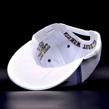 Fashion 1947 Brooklyn Hip Hop Cap | White-Caps-SHED71-SHED71