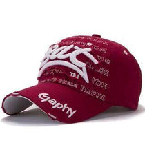 Fashion BAT Series Baseball Cap | Yellow-Caps-SHED71-Red-SHED71