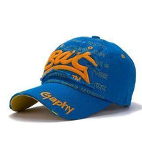 Fashion BAT Series Baseball Cap | Yellow-Caps-SHED71-Sky Blue-SHED71