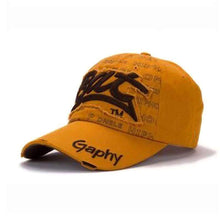 Fashion BAT Series Baseball Cap | Yellow-Caps-SHED71-Yellow-SHED71