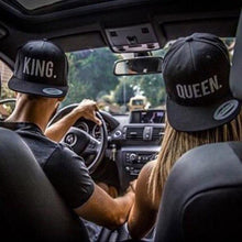 Fashion "King & Queen" Hip Hop Cap | Black King-Caps-SHED71-SHED71