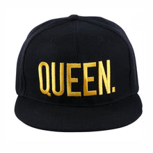 Fashion "King & Queen" Hip Hop Cap | Gold Queen-Caps-SHED71-SHED71