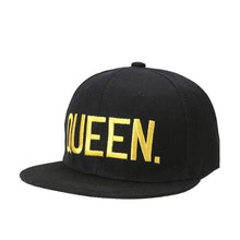 Fashion "King & Queen" Hip Hop Cap | Gold Queen-Caps-SHED71-SHED71