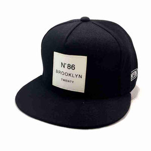 Fashion "Nº86 Brooklyn" Hip Hop Cap | Black-Caps-SHED71-SHED71