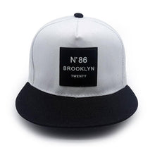 Fashion "Nº86 Brooklyn" Hip Hop Cap | White-Caps-SHED71-SHED71