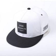 Fashion "Nº86 Brooklyn" Hip Hop Cap | White-Caps-SHED71-SHED71