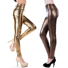 Fashion Skin Faux Leather Leggings | Side Serpentine-Leggings-SHED71-SHED71