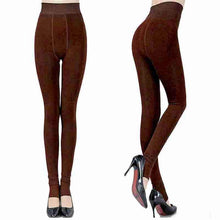 Fashion Winter Warm Leggings | Brown-Leggings-SHED71-Brown-L-SHED71