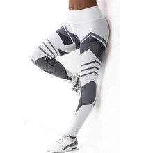 Fitness High Waist Leggings | White-Leggings-SHED71-White-S-SHED71