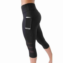 Fitness High Waist Mesh Legging w/ Pockets-Leggings-SHED71-S-SHED71