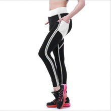 Fitness Leggings w/ Pockets | Blue-Leggings-SHED71-SHED71