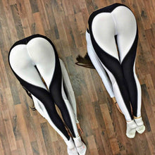 Fitness Mesh Heart Pattern Leggings / White Heart-Leggings-SHED71-SHED71