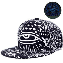 Fluorescent Light Series Hip Hop Cap | Blue Eye-Caps-SHED71-SHED71