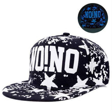 Fluorescent Light Series Hip Hop Cap | Blue No!No-Caps-SHED71-SHED71