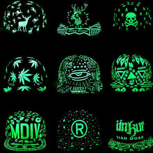 Fluorescent Light Series Hip Hop Cap | Green Aztec-Caps-SHED71-SHED71