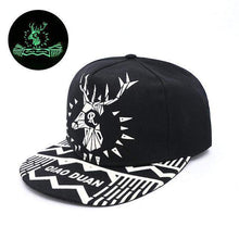 Fluorescent Light Series Hip Hop Cap | Green Deer-Caps-SHED71-SHED71
