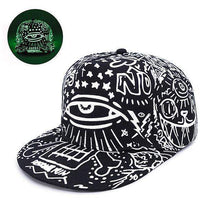 Fluorescent Light Series Hip Hop Cap | Green Eye-Caps-SHED71-SHED71