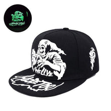 Fluorescent Light Series Hip Hop Cap | Green Ghost-Caps-SHED71-SHED71